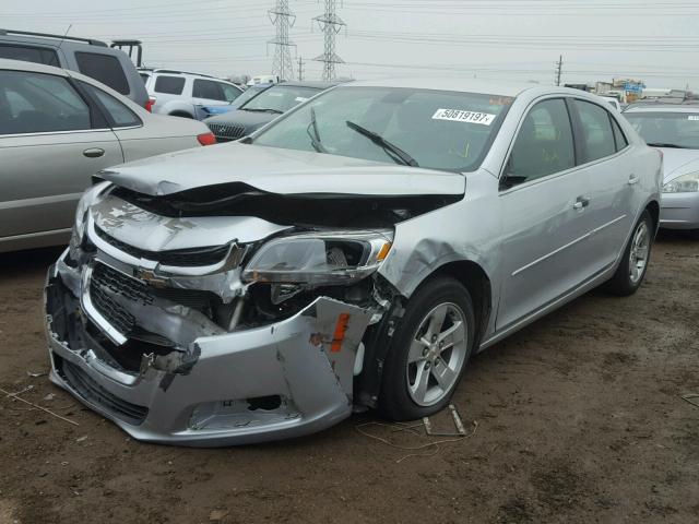 1G11B5SL8FF199039 - 2015 CHEVROLET MALIBU LS SILVER photo 2
