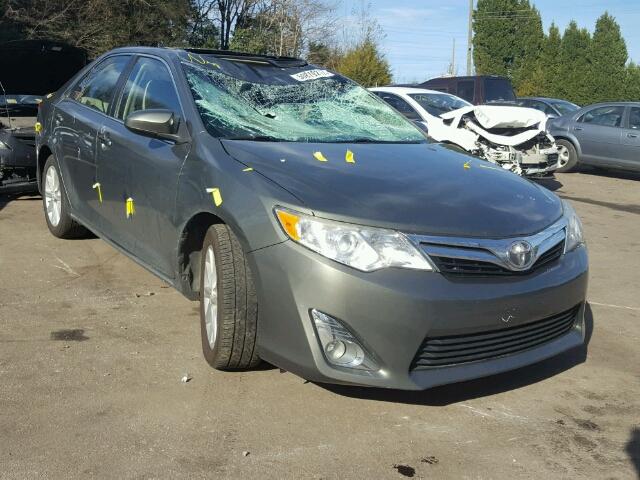 4T1BF1FK5CU559073 - 2012 TOYOTA CAMRY BASE GREEN photo 1