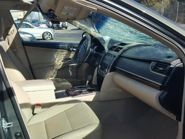 4T1BF1FK5CU559073 - 2012 TOYOTA CAMRY BASE GREEN photo 5