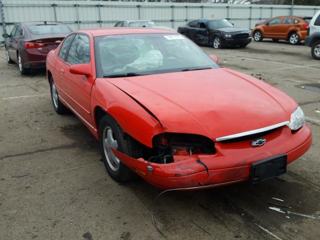 2G1WW12M7X9289997 - 1999 CHEVROLET MONTE CARL წითელი ფოტო 1