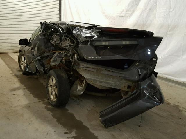 2G2WP552981187496 - 2008 PONTIAC GRAND PRIX ნაცრისფერი ფოტო 3