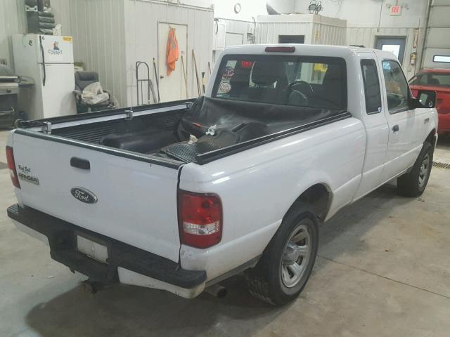 1FTKR1ED8BPA33497 - 2011 FORD RANGER SUP WHITE photo 4