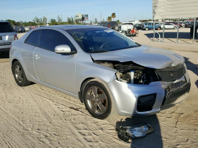 KNAFU6A21B5353013 - 2011 KIA FORTE EX SILVER photo 1