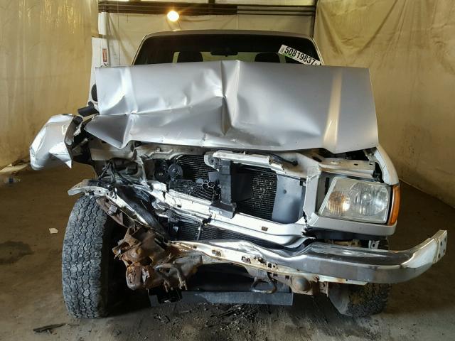 1FTYR15E34PA52349 - 2004 FORD RANGER SUP SILVER photo 7