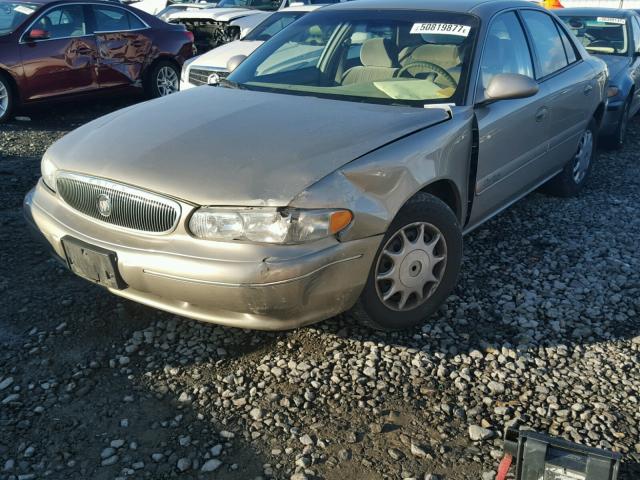 2G4WS52J711331117 - 2001 BUICK CENTURY CU TAN photo 2