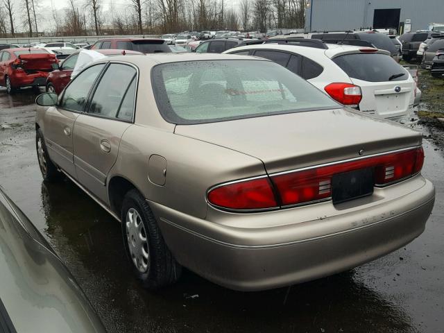 2G4WS52J711331117 - 2001 BUICK CENTURY CU TAN photo 3