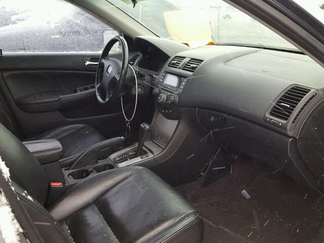 1HGCM56623A801975 - 2003 HONDA ACCORD EX GRAY photo 5