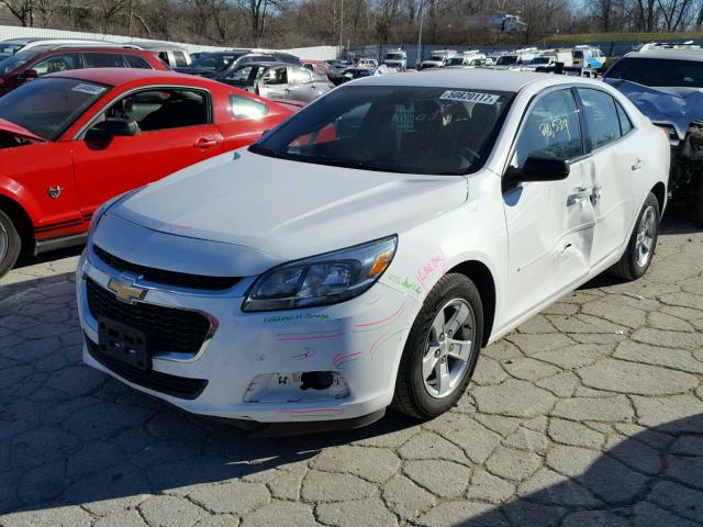1G11B5SA0GF126800 - 2016 CHEVROLET MALIBU LIM 白色 照片 2