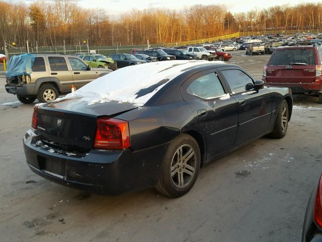 2B3KA53H76H324217 - 2006 DODGE CHARGER R/ BLACK photo 4