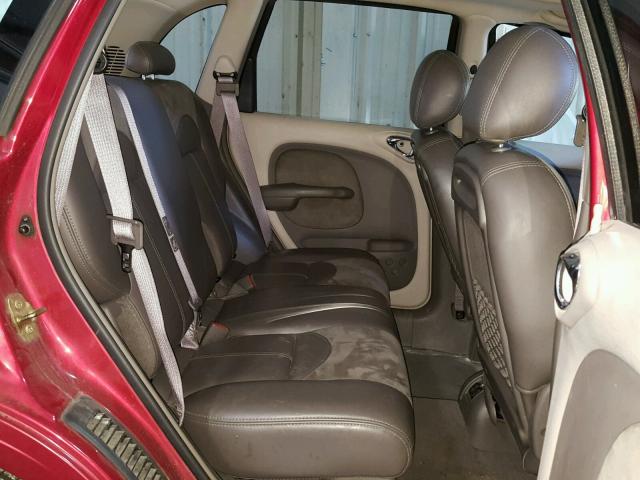 3C8FY68B62T280846 - 2002 CHRYSLER PT CRUISER RED photo 6