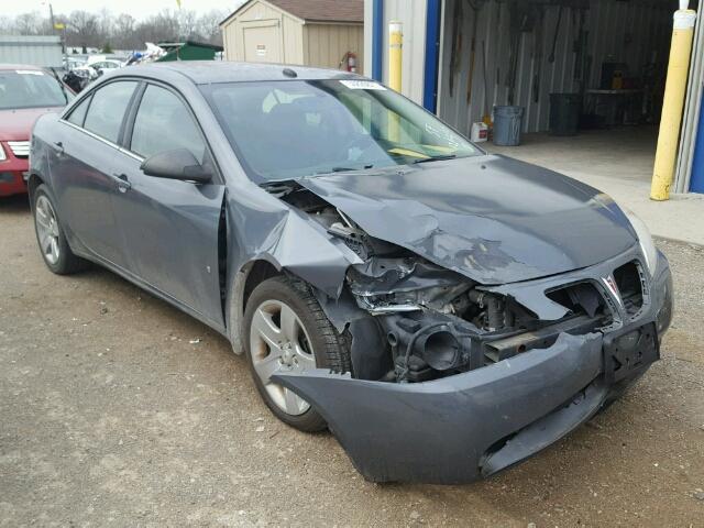 1G2ZG57B284217520 - 2008 PONTIAC G6 BASE GRAY photo 1