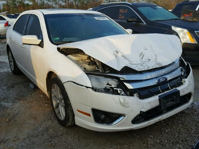 3FAHP0JA1BR196545 - 2011 FORD FUSION SEL WHITE photo 1