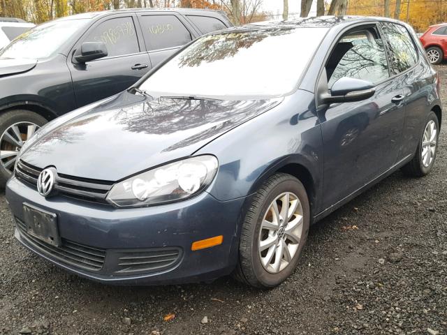 WVWAB7AJ9AW281597 - 2010 VOLKSWAGEN GOLF 蓝色 照片 2