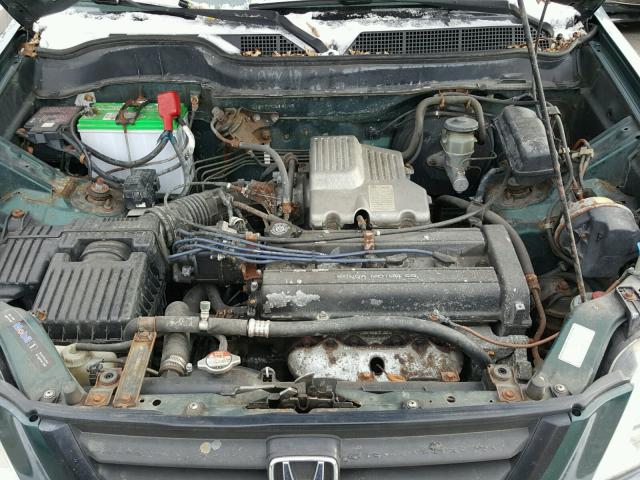 JHLRD1865XC014045 - 1999 HONDA CR-V EX GREEN photo 7