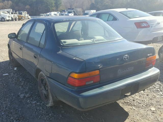 2T1AE09B0RC043928 - 1994 TOYOTA COROLLA LE GREEN photo 3