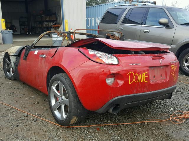 1G2MG35XX7Y119288 - 2007 PONTIAC SOLSTICE G BURN photo 3