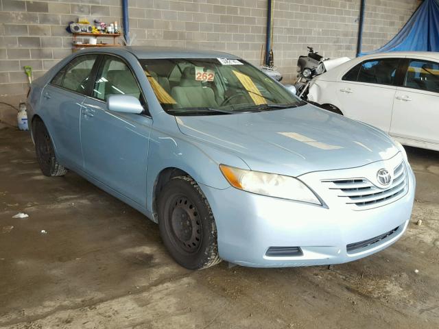 4T1BE46KX8U759362 - 2008 TOYOTA CAMRY CE BLUE photo 1