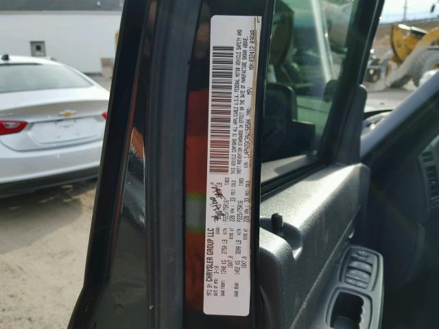 1J4PN2GK3AW150504 - 2010 JEEP LIBERTY SP BLACK photo 10