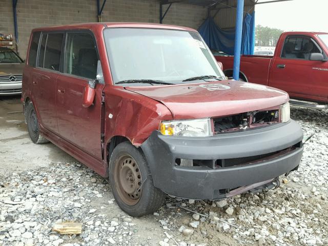 JTLKT324864124895 - 2006 TOYOTA SCION XB BURGUNDY photo 1