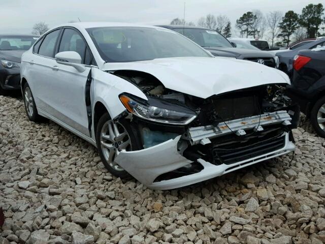 3FA6P0H74DR256581 - 2013 FORD FUSION SE WHITE photo 1