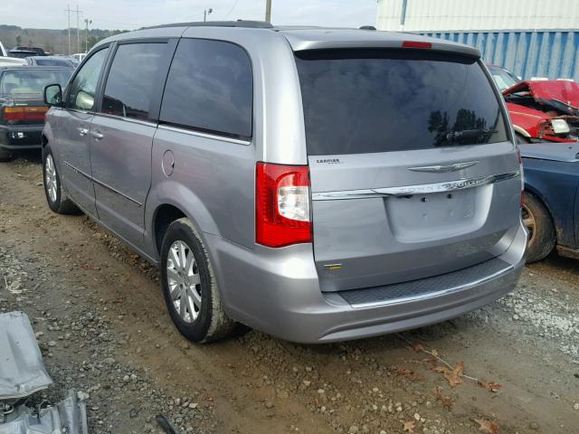 2C4RC1BG5ER382621 - 2014 CHRYSLER TOWN & COU SILVER photo 3