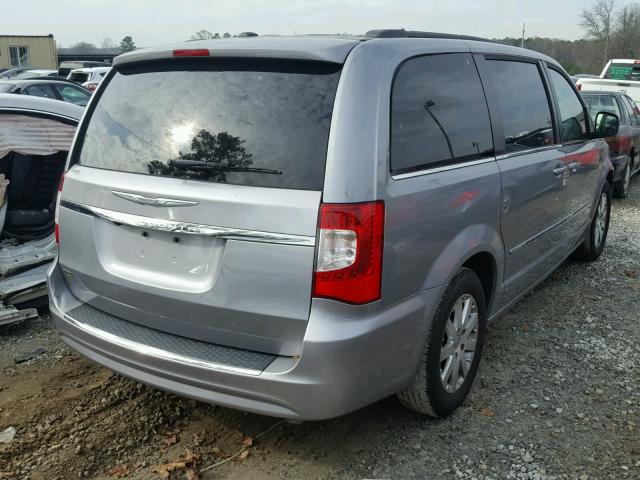 2C4RC1BG5ER382621 - 2014 CHRYSLER TOWN & COU SILVER photo 4