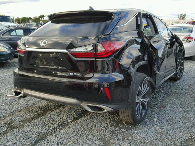 2T2ZZMCA7GC006009 - 2016 LEXUS RX 350 BLACK photo 4