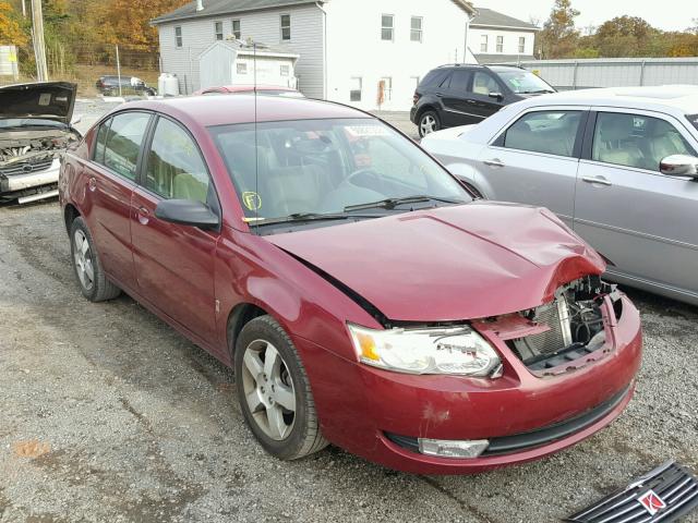 1G8AL55F96Z164707 - 2006 SATURN ION LEVEL MAROON photo 1