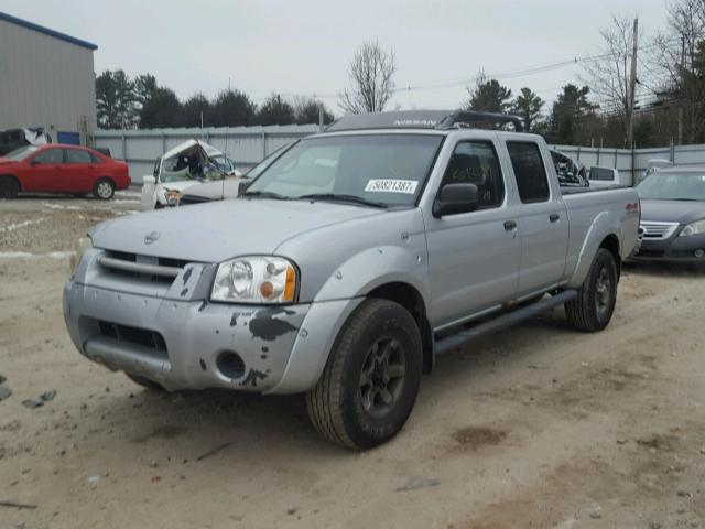 1N6ED29Y53C470068 - 2003 NISSAN FRONTIER C SILVER photo 2