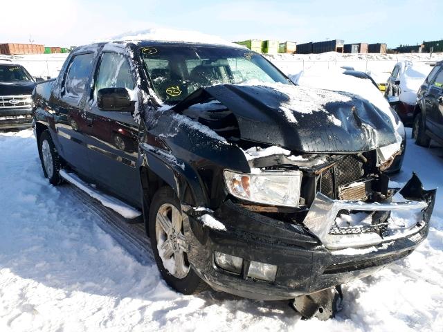 2HJYK16579H000488 - 2009 HONDA RIDGELINE BLACK photo 1