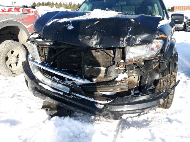 2HJYK16579H000488 - 2009 HONDA RIDGELINE BLACK photo 9