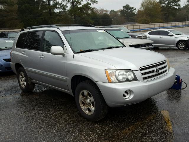 JTEGF21A020061802 - 2002 TOYOTA HIGHLANDER SILVER photo 1