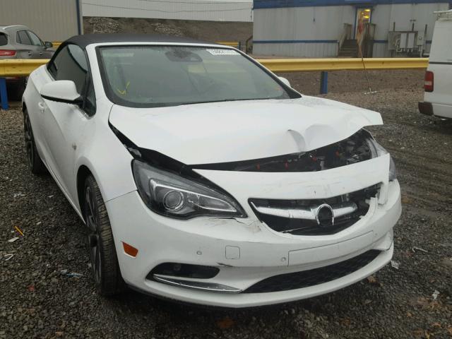 W04WT3N59GG062189 - 2016 BUICK CASCADA PR WHITE photo 1