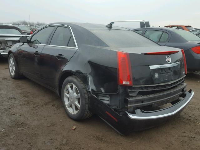 1G6DF577590144370 - 2009 CADILLAC CTS BLACK photo 3