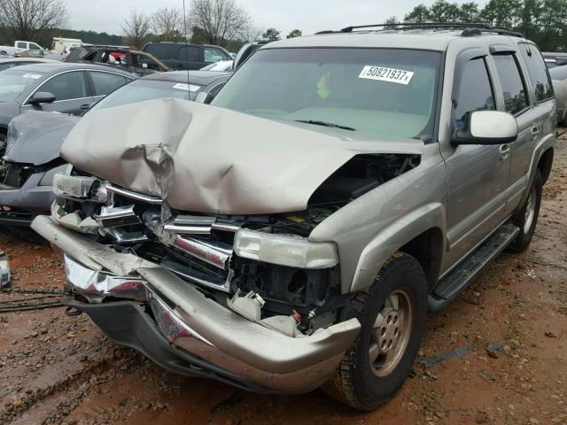 1GNEK13T21R209188 - 2001 CHEVROLET TAHOE K150 TAN photo 2