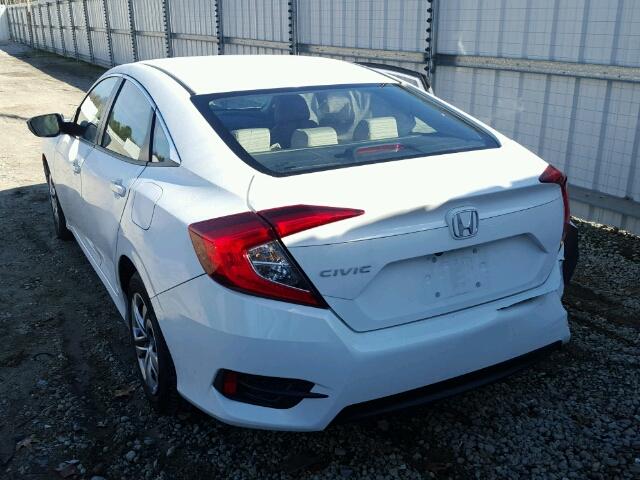 19XFC2F51HE034497 - 2017 HONDA CIVIC LX WHITE photo 3