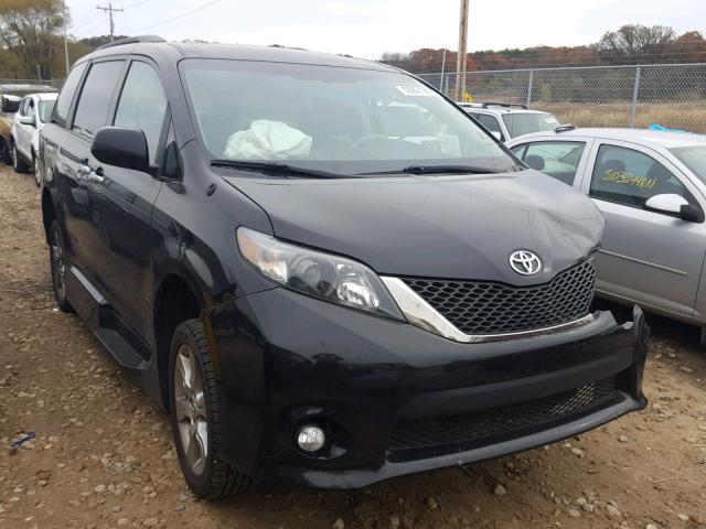 5TDXK3DC5DS310629 - 2013 TOYOTA SIENNA SPO BLACK photo 1