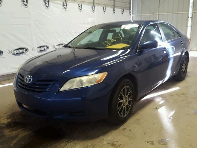 4T1BE46K78U222271 - 2008 TOYOTA CAMRY CE BLUE photo 2