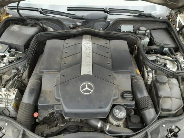 WDBUF83J05X168057 - 2005 MERCEDES-BENZ E 500 4MAT SILVER photo 7