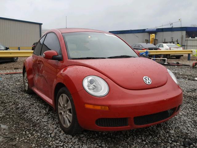 3VWPW31C09M517393 - 2009 VOLKSWAGEN NEW BEETLE RED photo 1