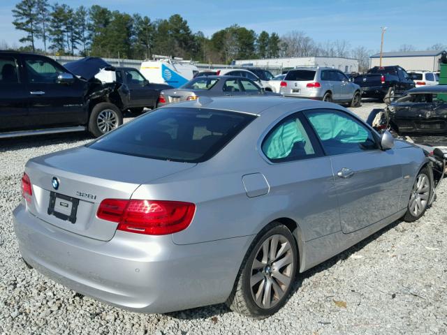 WBAKF3C5XDJ385936 - 2013 BMW 328 XI SILVER photo 4