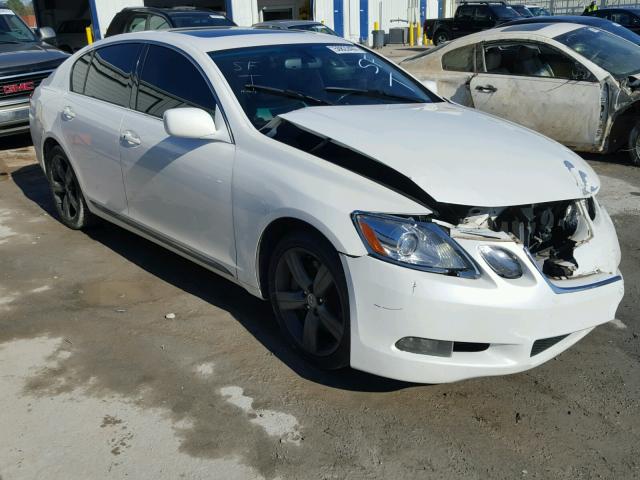 JTHBE96S870019833 - 2007 LEXUS GS 350 WHITE photo 1