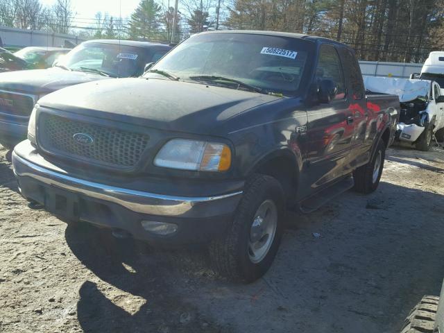 1FTRX18L11NA47002 - 2001 FORD F150 GREEN photo 2