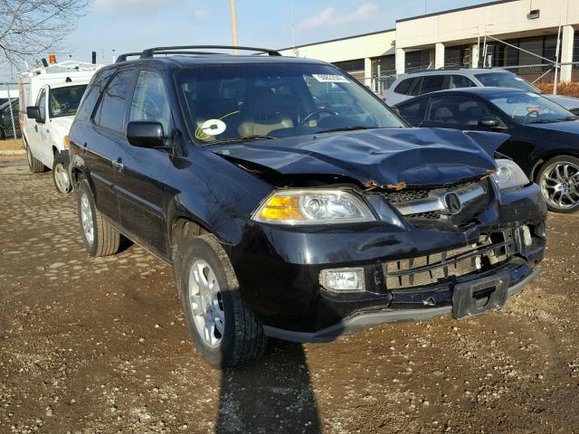 2HNYD18836H544837 - 2006 ACURA MDX TOURIN BLACK photo 1