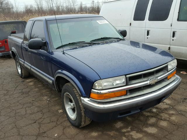 1GCCS19WX18104437 - 2001 CHEVROLET S TRUCK S1 BLUE photo 1