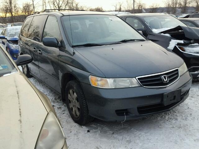 5FNRL18974B024598 - 2004 HONDA ODYSSEY EX GREEN photo 1