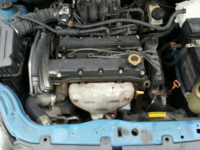 KL1TD56658B107210 - 2008 CHEVROLET AVEO BASE BLUE photo 7