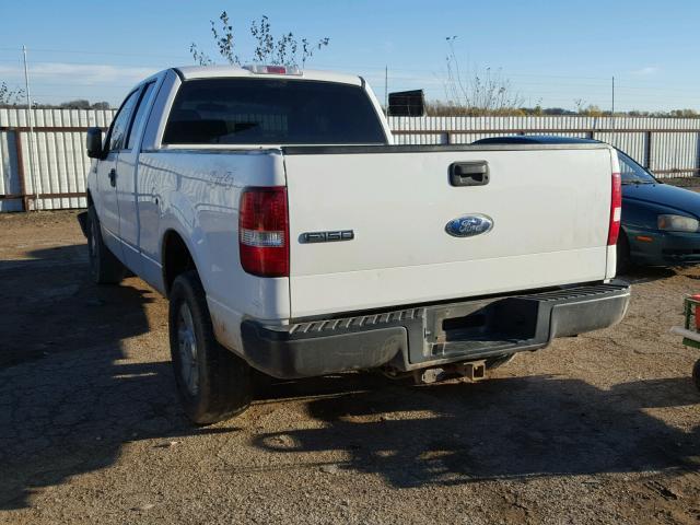 1FTPX14V48FB69999 - 2008 FORD F150 WHITE photo 3