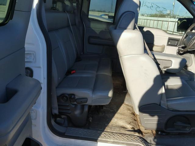 1FTPX14V48FB69999 - 2008 FORD F150 WHITE photo 6