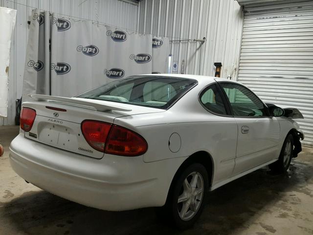 1G3NL12E64C239228 - 2004 OLDSMOBILE ALERO GL WHITE photo 4